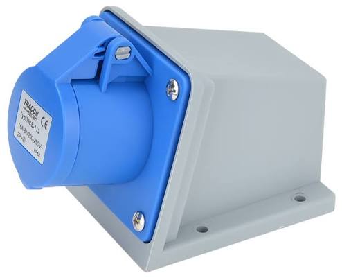 Wall mounted socket